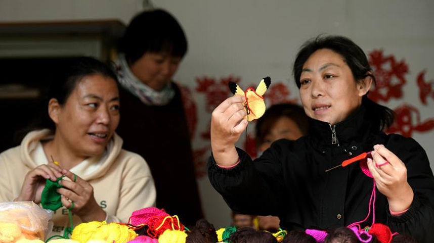 河北行唐：“巧手工程”助力妇女就业增收