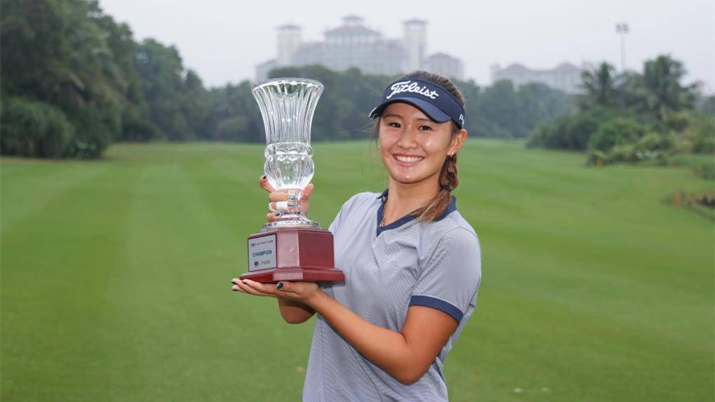 中高协女子锦标赛章蕴萱实现职业首胜